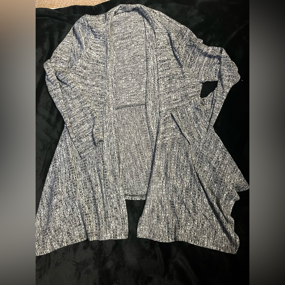 Elegant Heathered Cardigan